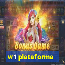 w1 plataforma